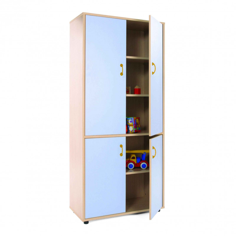 8434458007328 - ARMOIRE HAUTE 4 PORTES