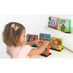 8412499834363 - PUZZLE UP LES ANIMAUX DE LA SAVANE