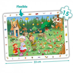 8426804505152 - PUZZLE LES CONTES CLASSIQUES LOT DE 4