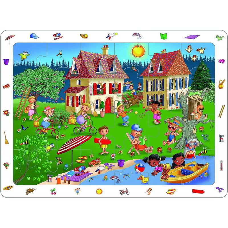 8426804505244 - PUZZLE LES 4 SAISONS LOT DE 4