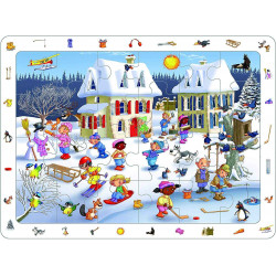 8426804505244 - PUZZLE LES 4 SAISONS LOT DE 4