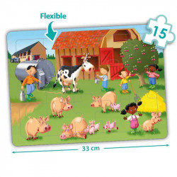 8426804506159 - PUZZLES COOPÉRATIFS LA FERME LOT DE 4