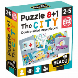 8059591420508 - PUZZLE 8+1 LA VILLE