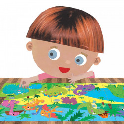 8059591422243 - PUZZLE 8+1 LES DINOSAURES