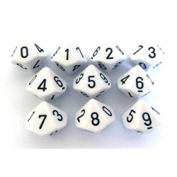 3760002574110 - DÉS 10 FACES 0 À 9
