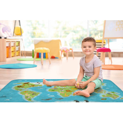 5414869862948 - TAPIS CARTE MONDE