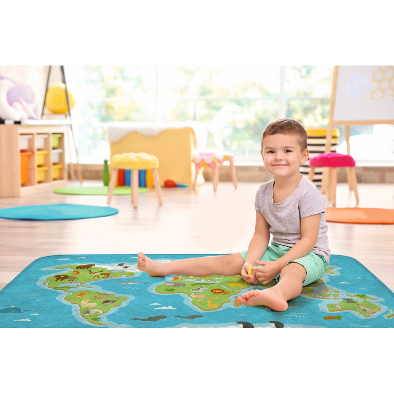 5414869862948 - TAPIS CARTE MONDE