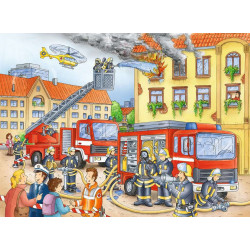4005556108220 - PUZZLE NOS POMPIERS