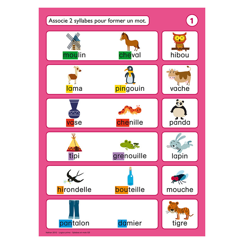 3133093880567 - LOGICO PRIMO - SYLLABES ET MOTS GS
