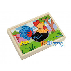 8416040164619 - PUZZLE PANORAMIC'FERME