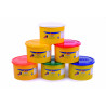 3760002574257 - 6 FLACONS ACRYLIQUE 500 ML COLORIS ASSORTIS