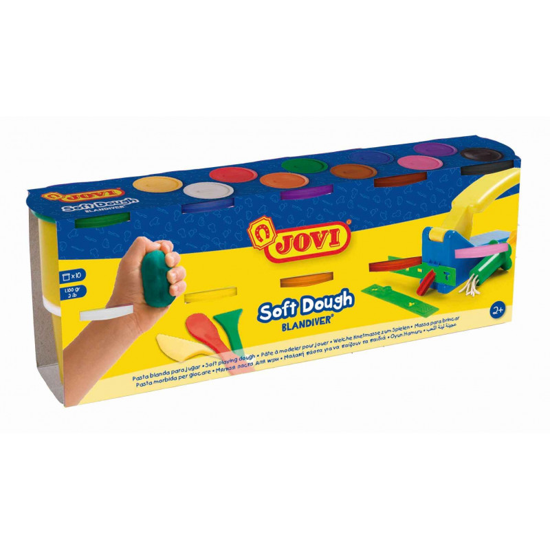 8412027029537 - BLANDIVER 10 POTS 110G COLORIS ASSORTIS