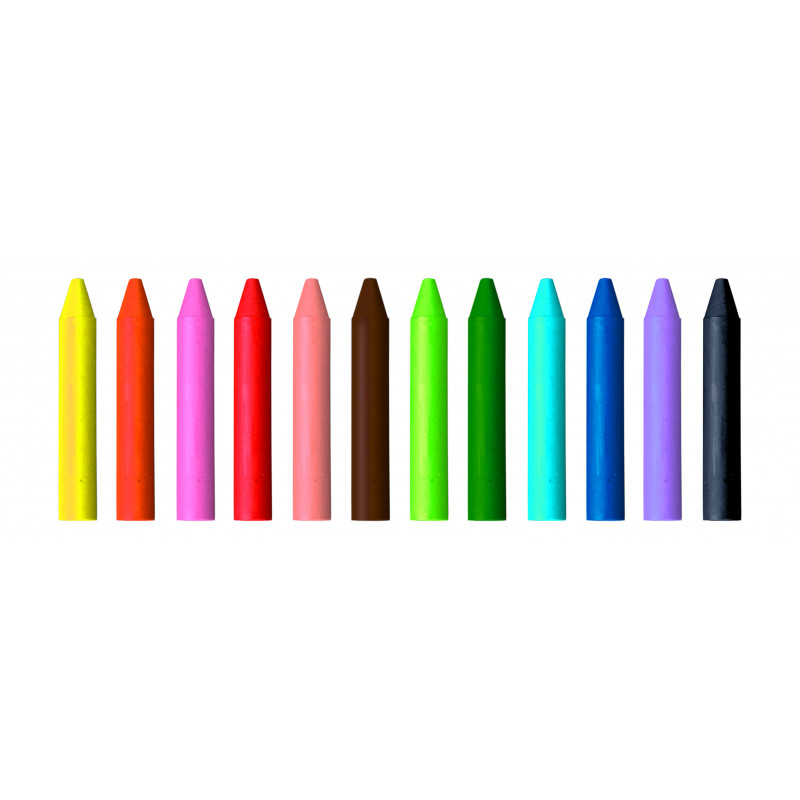 8412027008327 - JOVI POT 60 MAXI-CRAYONS ? LA CIRE COLORIS ASSORTIS