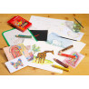 4006381346900 - WOODY 6 CRAYONS COLORIS ASSORTIS