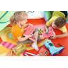 4006381346900 - WOODY 6 CRAYONS COLORIS ASSORTIS