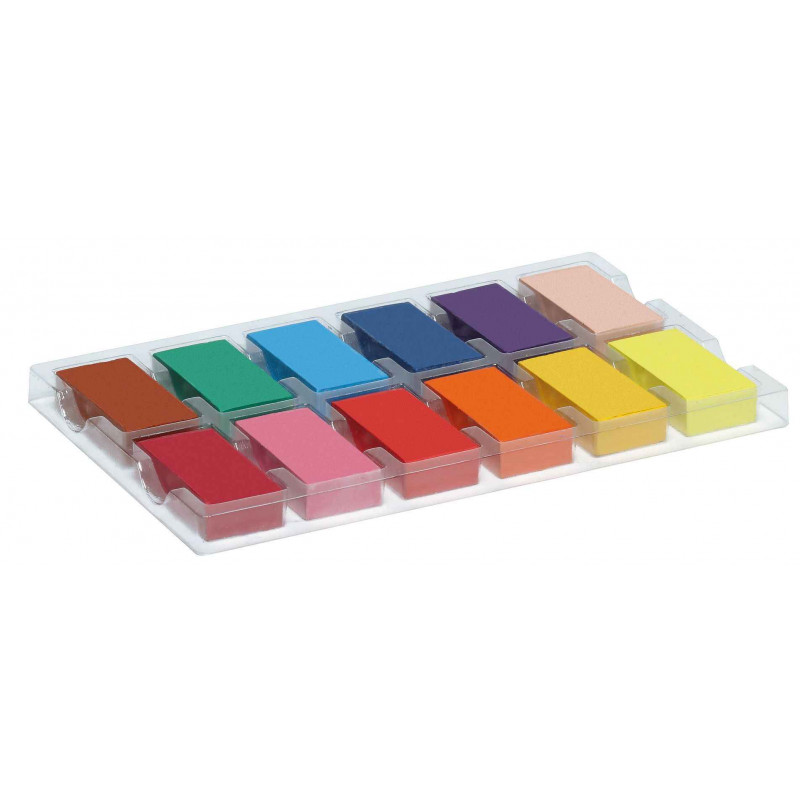 8000825442001 - DÉCOR WAX 12 PASTELS COLORIS ASSORTIS