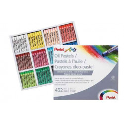 072512234778 - PENTEL ARTS CLASSPACK 432 PASTELS COLORIS ASSORTIS