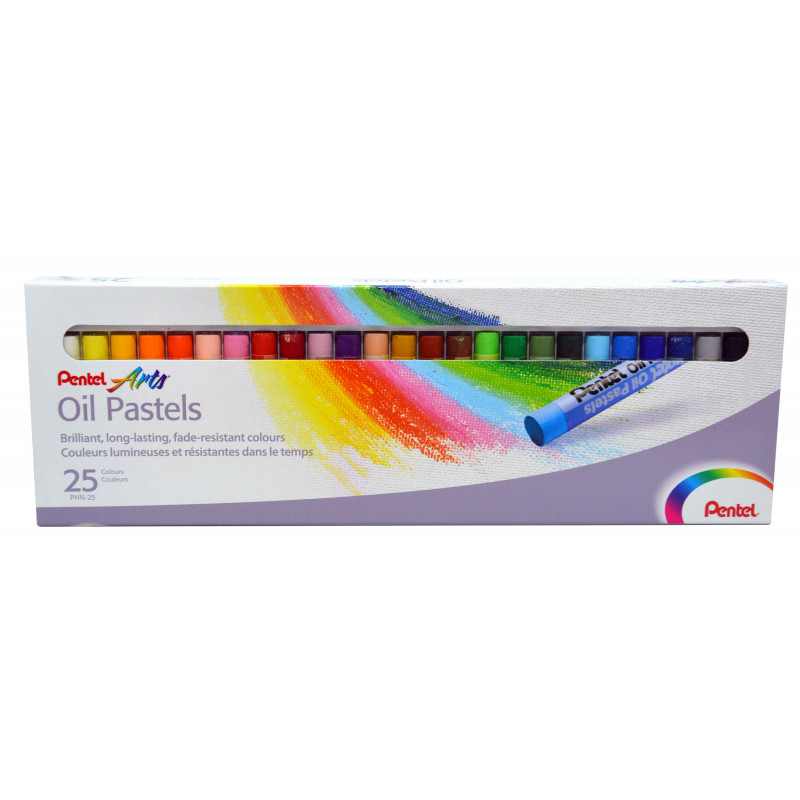 4711577003597 - PENTEL ARTS 25 PASTELS COLORIS ASSORTIS