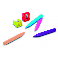 8412027025379 - TRIWAX POT 24 MAXI CRAYONS A LA CIRE COLORIS ASSORTIS