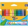 3086124000789 - PLASTIDÉCOR TRIANGLE 12 CRAIES COLORIS ASSORTIS