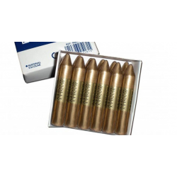 3700010400445 - MANLEY 12 CRAYONS ? LA CIRE OR