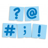 8426804206134 - FICHES TACTILES SUR LES LETTRES ET LES SIGNES DE PONCTUATION
