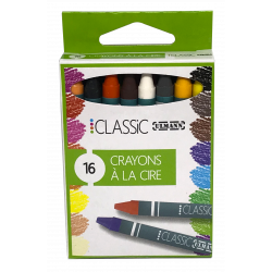 3035265904616 - 16 CRAYONS CIRE 9CM 1ER PRIX