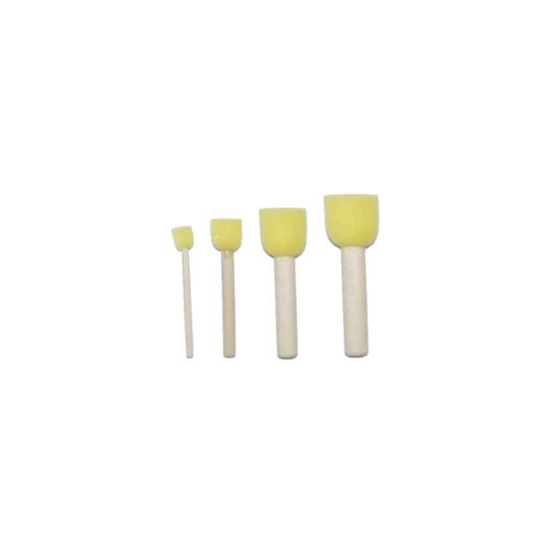 4011569039581 - 4 BROSSES A POCHER MOUSSE MANCHE BOIS