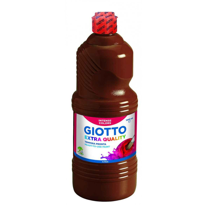 8000825967276 - GIOTTO FLACON GOUACHE 1L MARRON