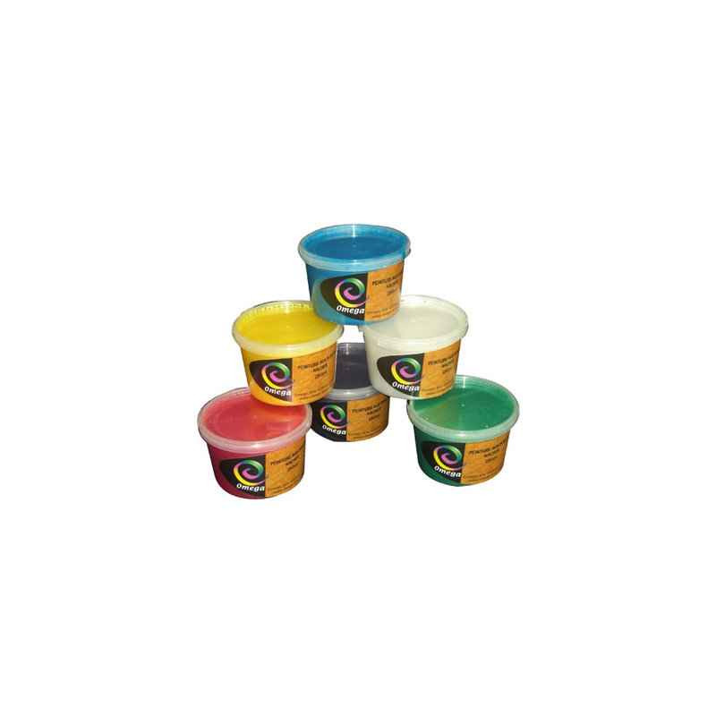 3760002570969 - GOUACHE AUX DOIGTS NACREE 6 POTS 250 ML ASSORTIS