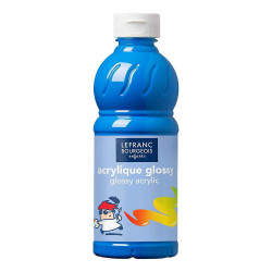 3013641882970 - ACRYL GLOSSY FLACON 500ML CYAN