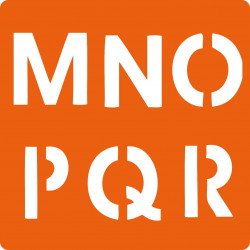 3471052250502 - 6 POCHOIRS MAJUSCULES/CHIFFRES
