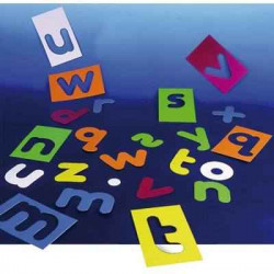 8413019107691 - 26 POCHOIRS ALPHABET LETTRES