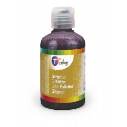 3760002573762 - GEL PAILLETE FLACON 250ML MULTICOLORE
