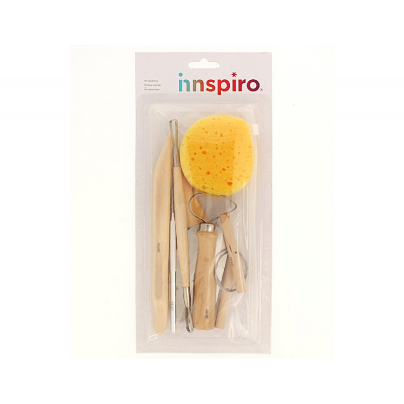 8428885066409 - KIT DU POTIER 8 OUTILS