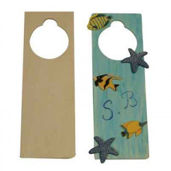 3532431031027 - PLAQUE POUR POIGNÉE DE PORTE BOIS