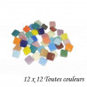3576840012741 - 620 MOSAñQUES SMALT 12X12MM COLORIS ASSORTIS