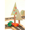 8428885392065 - 45 MINI-PINCES À LIEGES 3CM COLORIS ASSORTIS