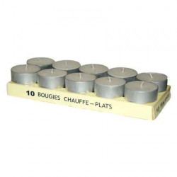 3760002570549 - 10 BOUGIES CHAUFFE-PLAT