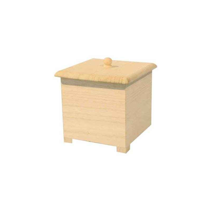 3532431020045 - COFFRET CARRÉ BOIS