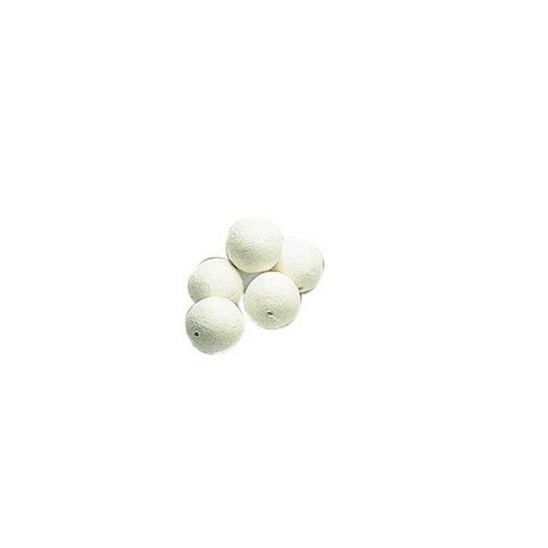 3532436100421 - 50 BOULES BLANC CELLULOSE Ø40MM