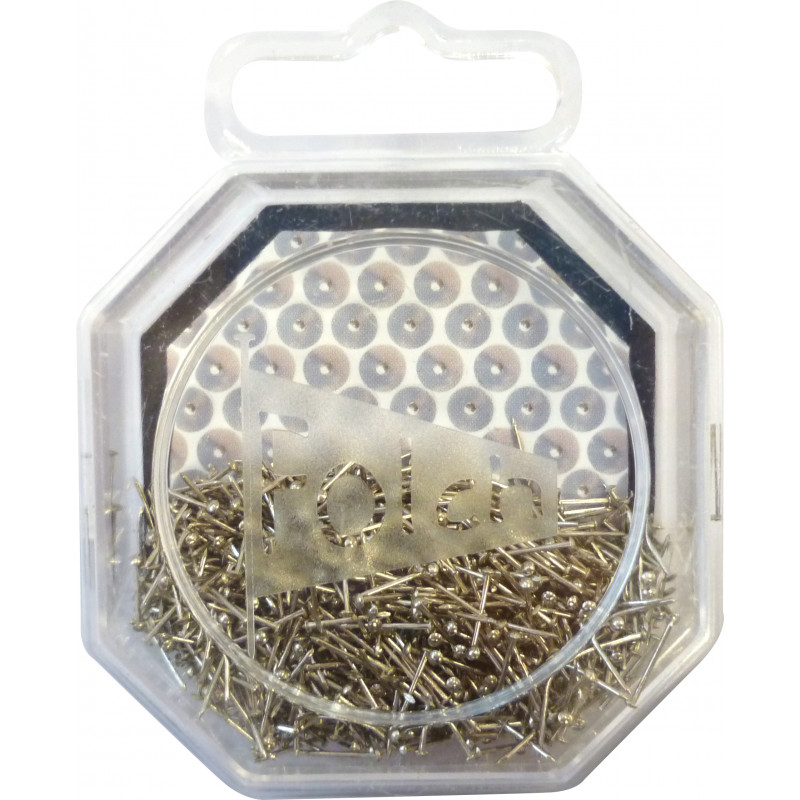 3532436090609 - EPINGLES 10MM POUR PAILLETTES BOITE 50G