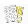 3270241192339 - 244 GOMMETTES NOËL OR ET ARGENT ASSORTIES