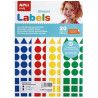 8410782051510 - 1920 GOMMETTES GÉOMÉTRIQUES TAILLES ET COLORIS ASSORTIS