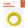 3532434508090 - CHENILLE 8MM ÉCHEVEAU 5M JAUNE