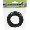 3532434518129 - CHENILLE 8MM ÉCHEVEAU 5M NOIR