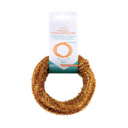 3701385301467 - CHENILLE 6MM ÉCHEVEAU 10M OR
