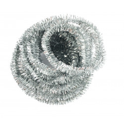 3701385301153 - CHENILLE 6MM ÉCHEVEAU 10M ARGENT
