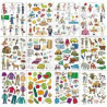 3270241006308 - 696 GOMMETTES COLLECTIVITÉS THÈMATIQUES ASSORTIES