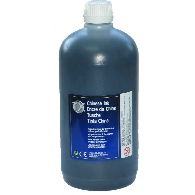 3760002572567 - ENCRE DE CHINE NOIR FLACON 1L